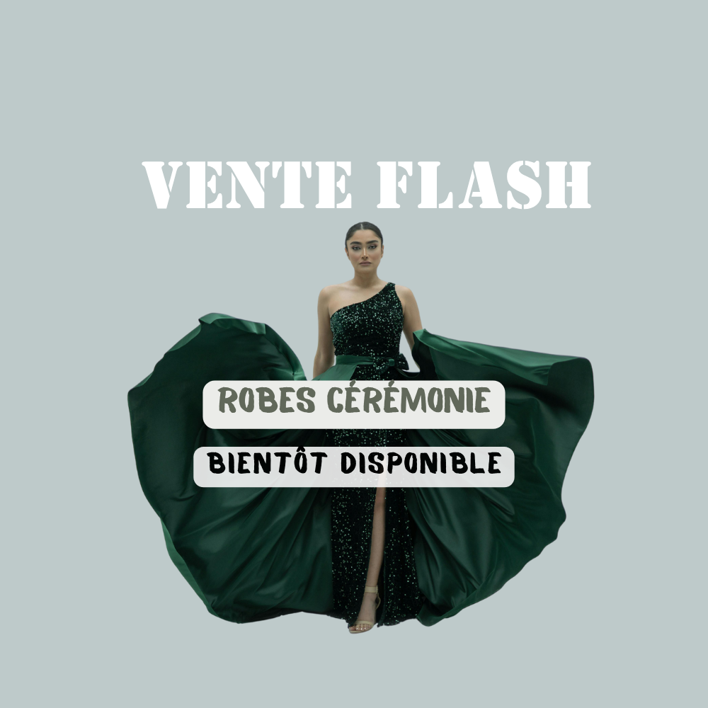 ROBE DE CEREMONIE / Vente Flash O'KAZ 72H