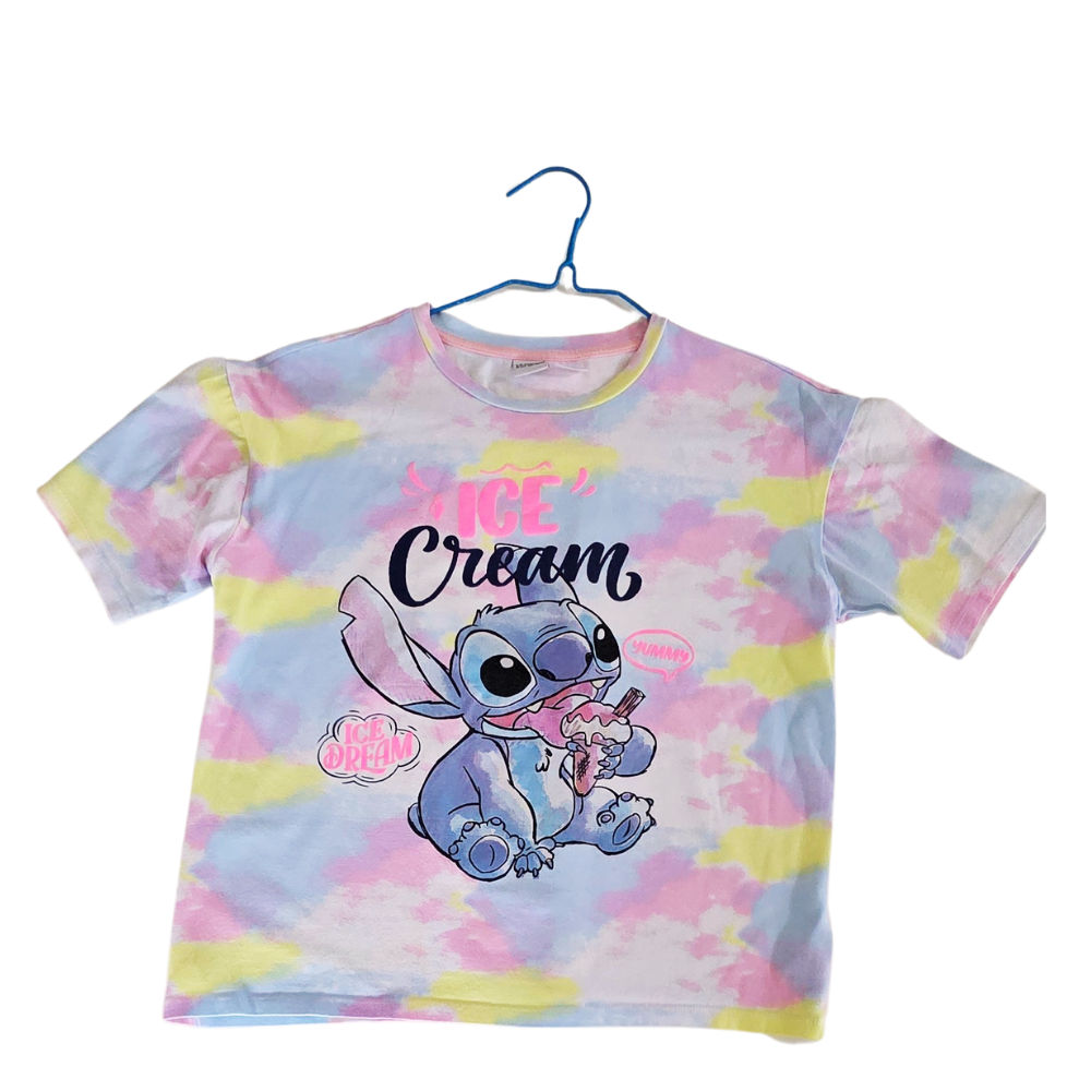 B - T-shirt Stitch 10 - 11 ans #92