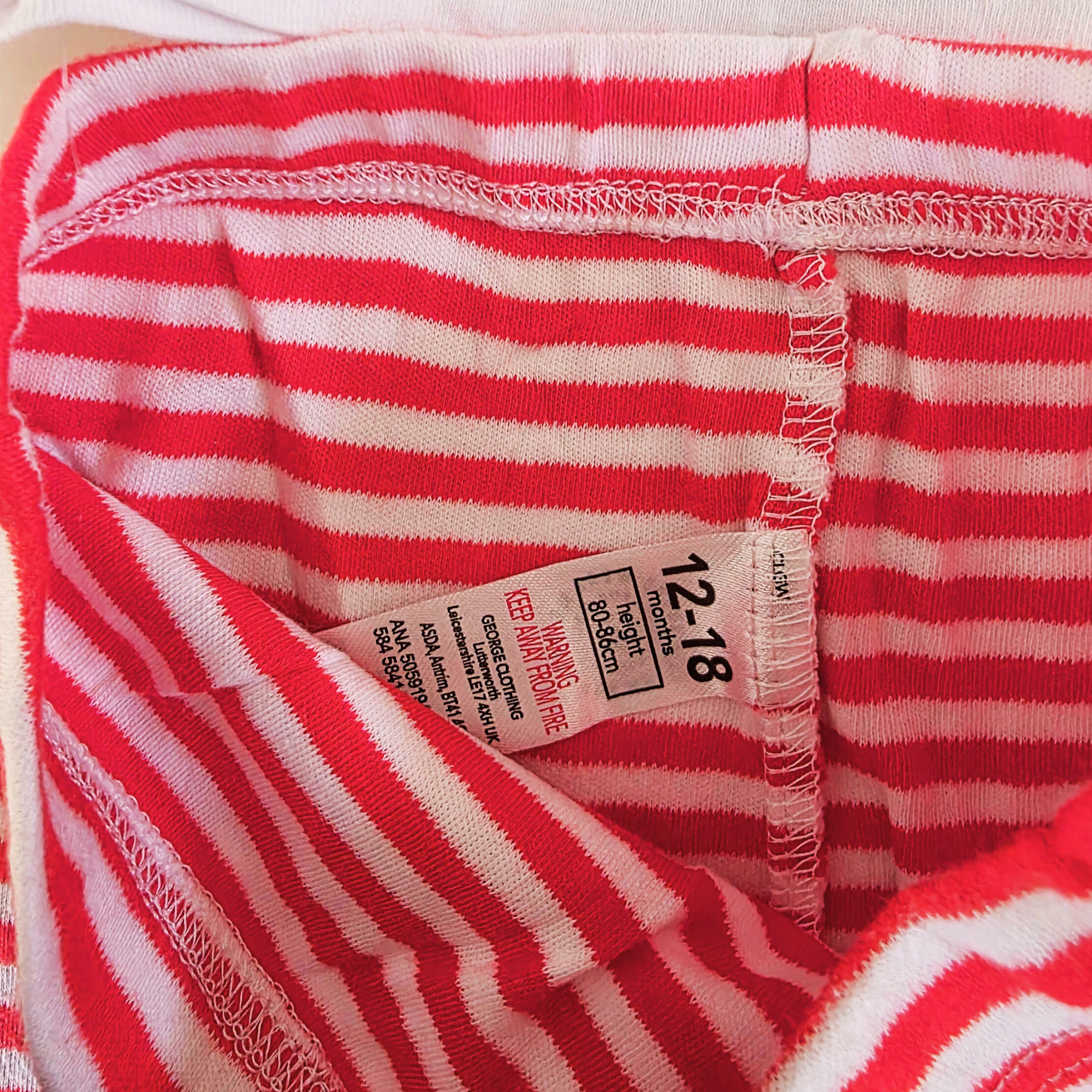 B - Ensemble coton 12/18 mois #228