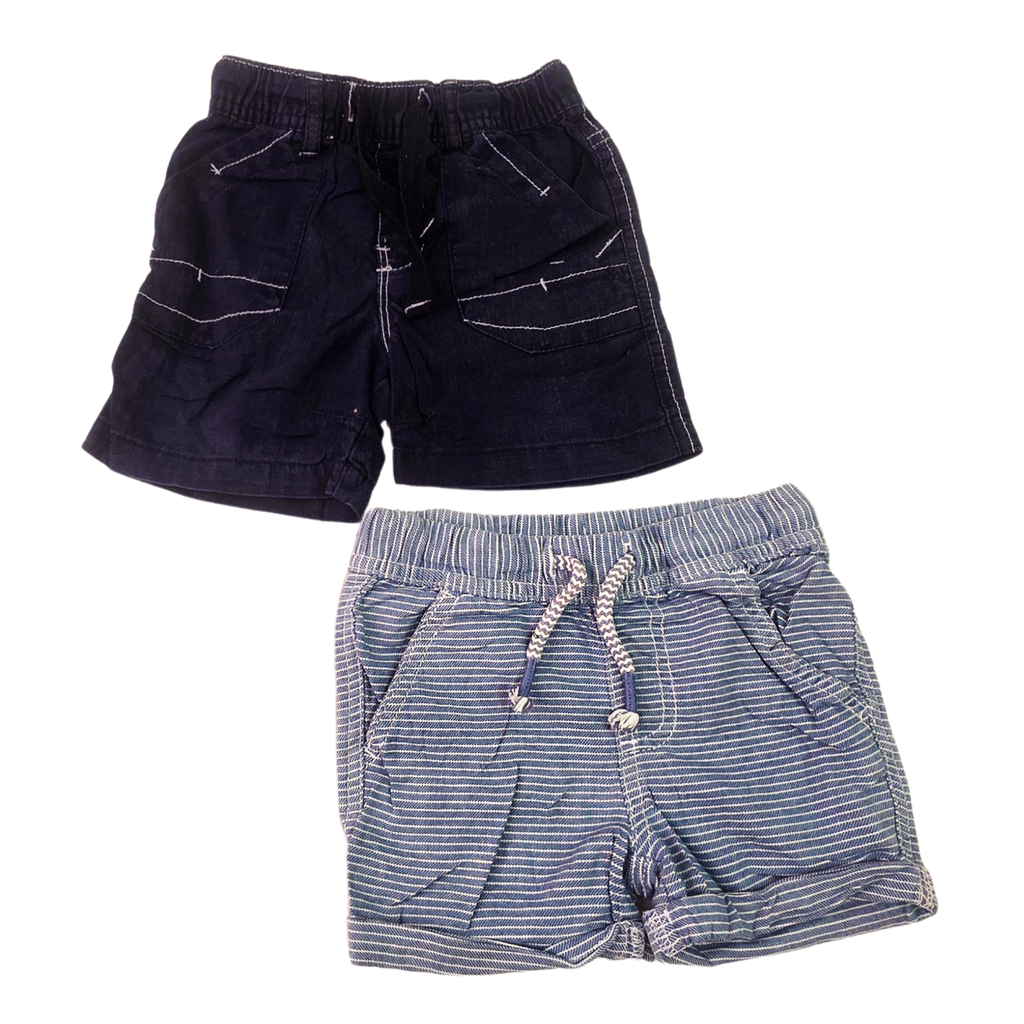 C - Lot de 2 short 12 - 18 mois  #331