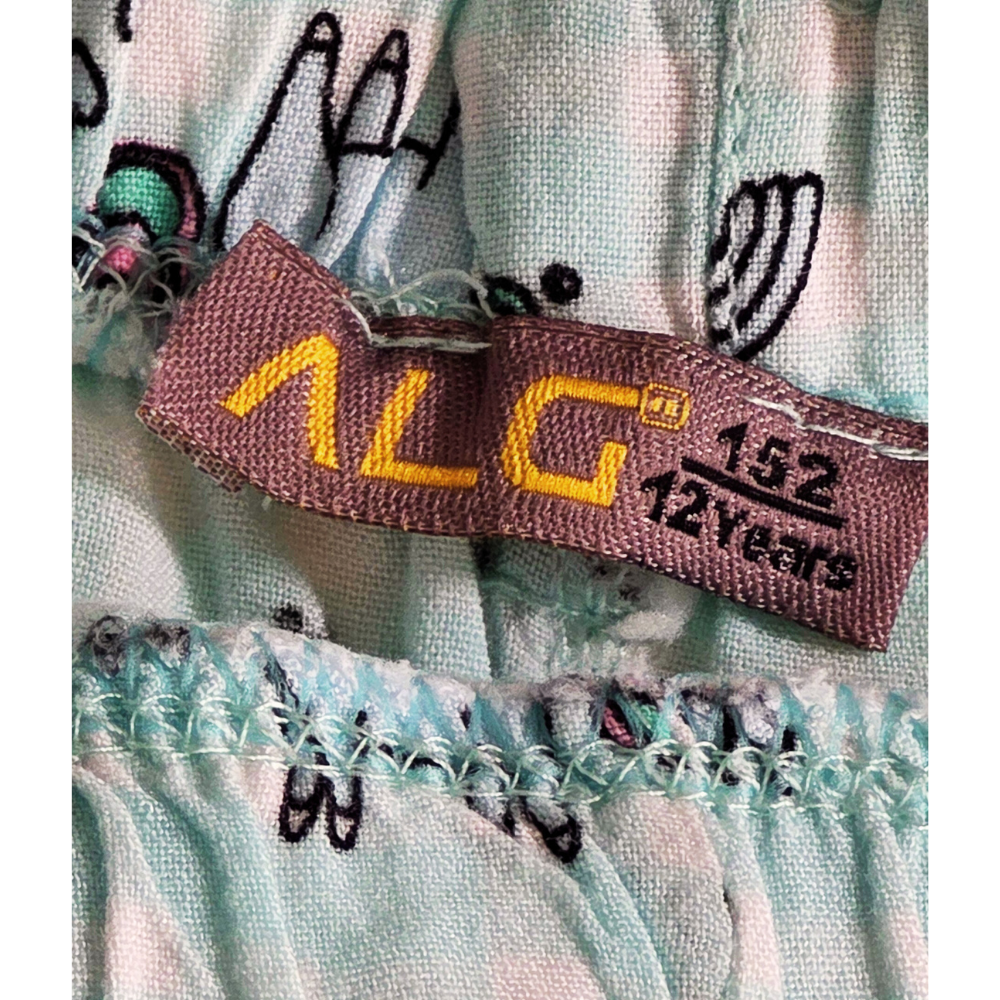 C - Short large coton licorne 12 ans #125