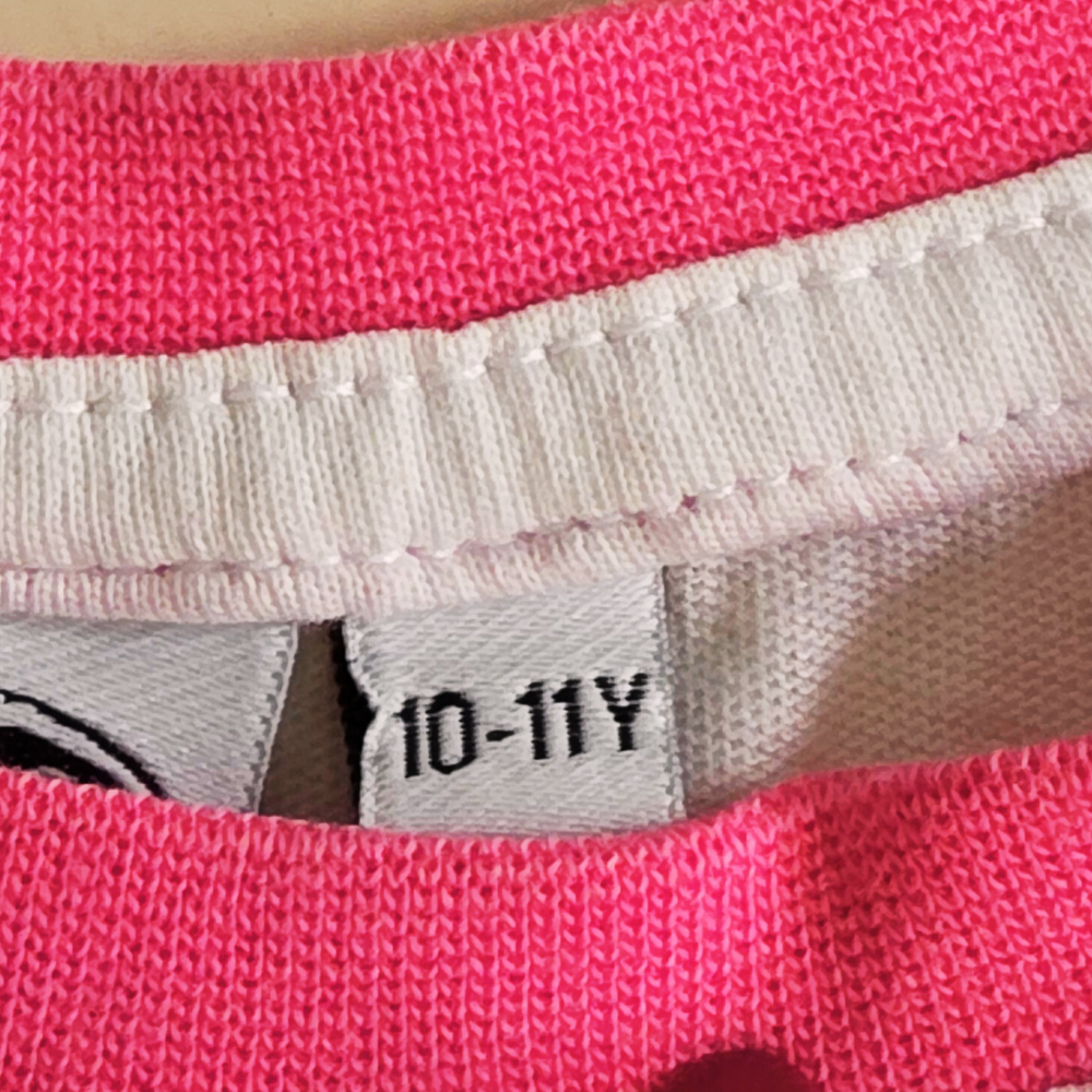 C - T-shirt coton chat 10-11 ans #123