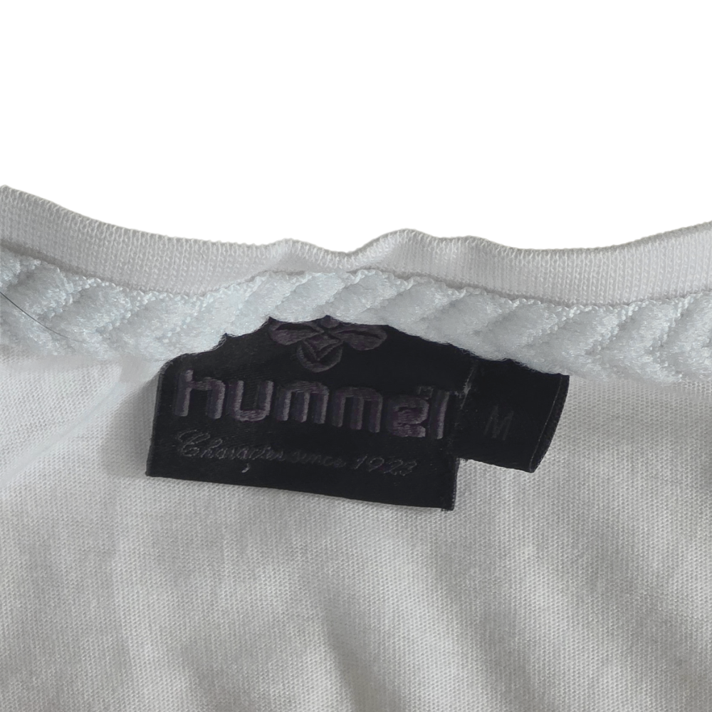 B - T-shirt coton blanc tete de mort taille M #120