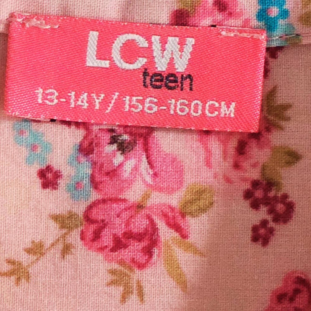 B - Chemise motifs fleuris 13 - 14 ans #116