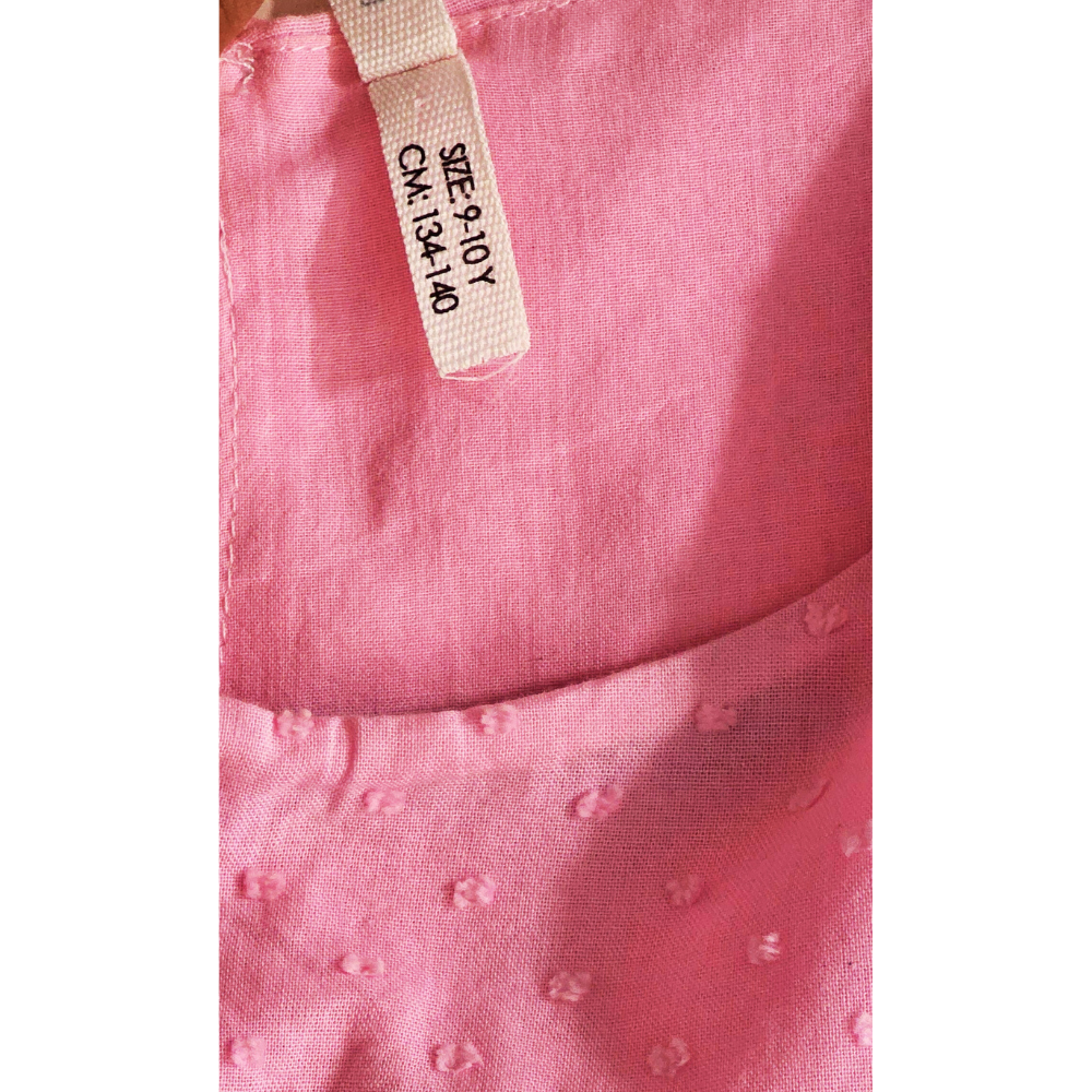 B - Robe coton 9-10 ans #115