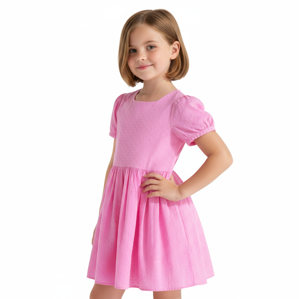 B - Robe coton 9-10 ans #115
