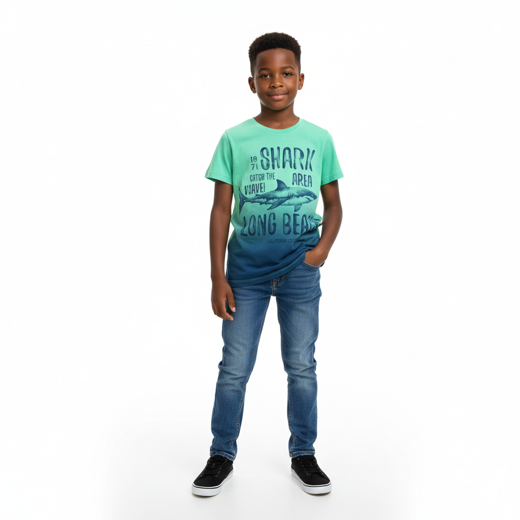 B - T-shirt coton 9-10 ans #49