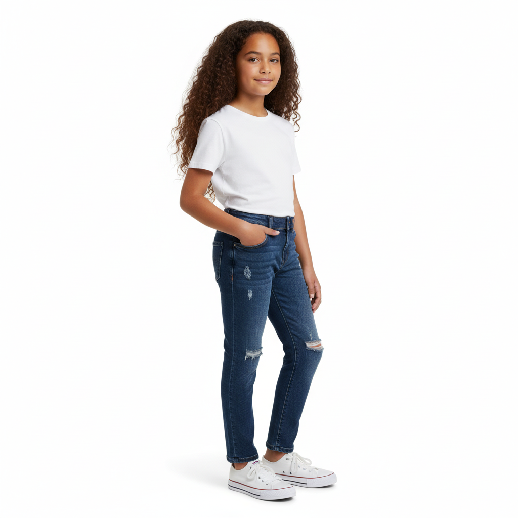 B - Jean zara slim size 10 / 140 cm 9-10 ans #139