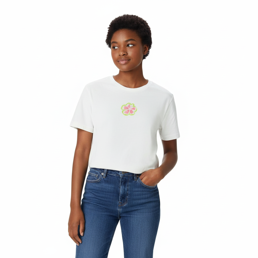 B - T-shirt 13-14 ans blanc #199