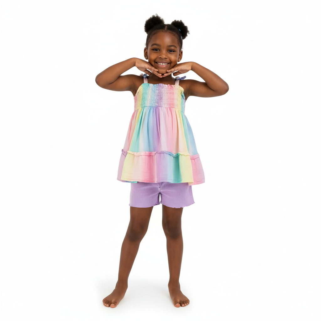 B - Ensemble coton 3 / 4 ans #237