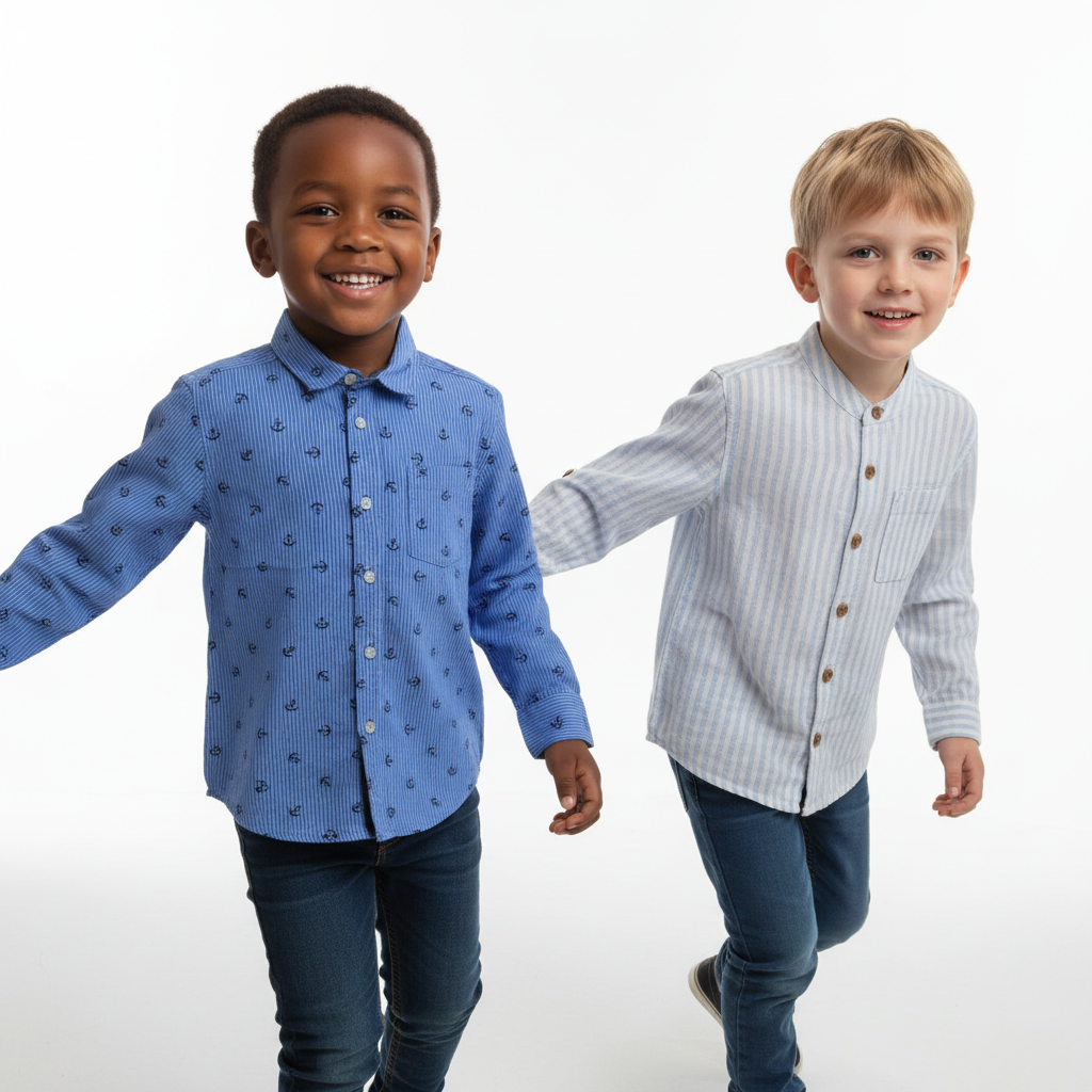 B - Ensemble 2 chemises 4 / 5 ans #283