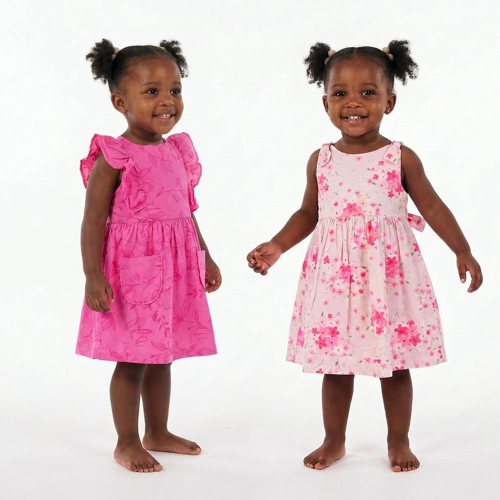 B - Lot de 2 robes 18 - 24 mois #296