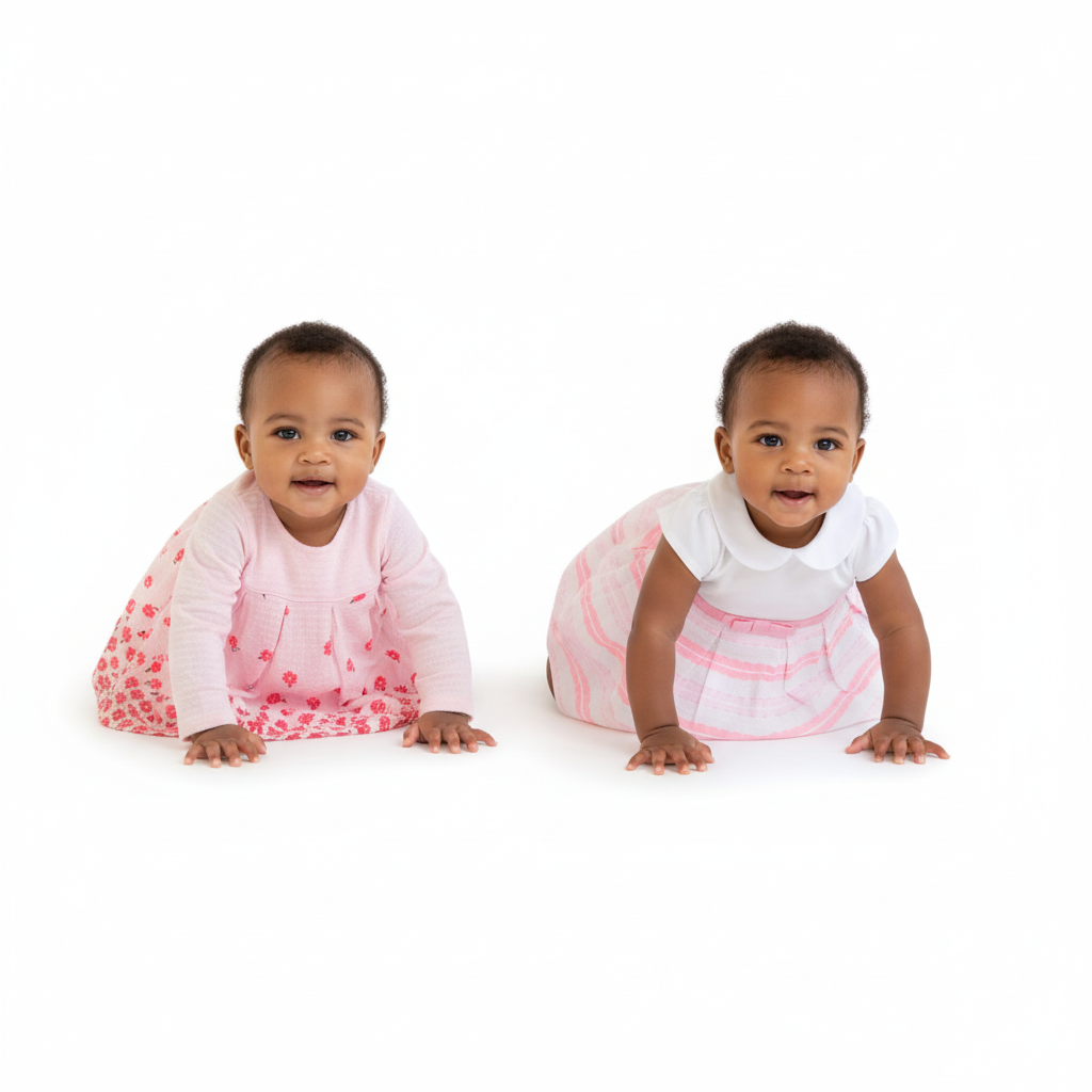 B - Lot de 2 robes 3 - 6 mois #299