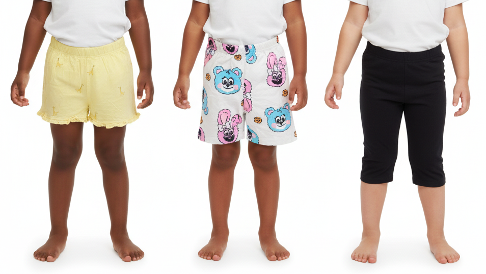 C - Lot de 3 short leggings 2 ans #319