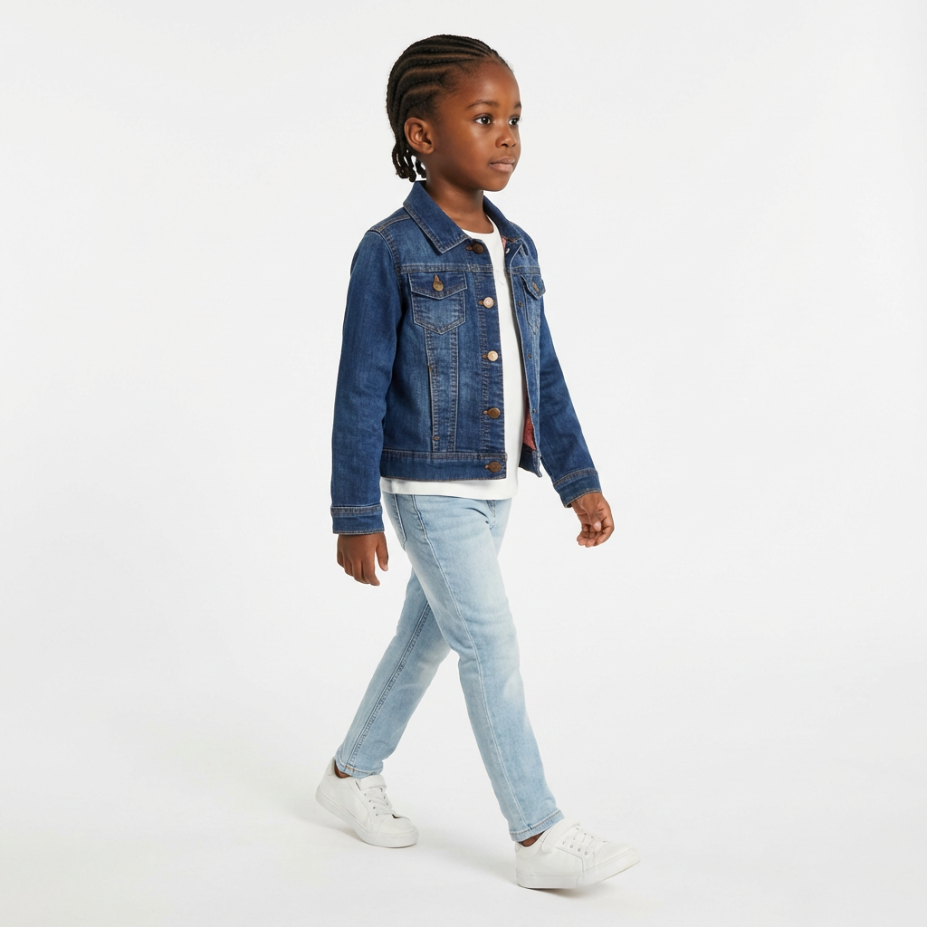 B - veste en jean 4-5 ans #324