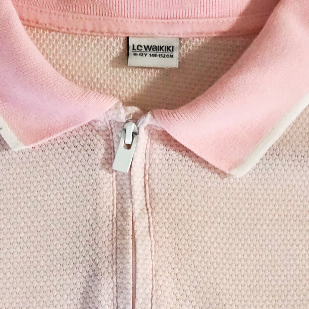 C - Polo rose 11-12 ans #110