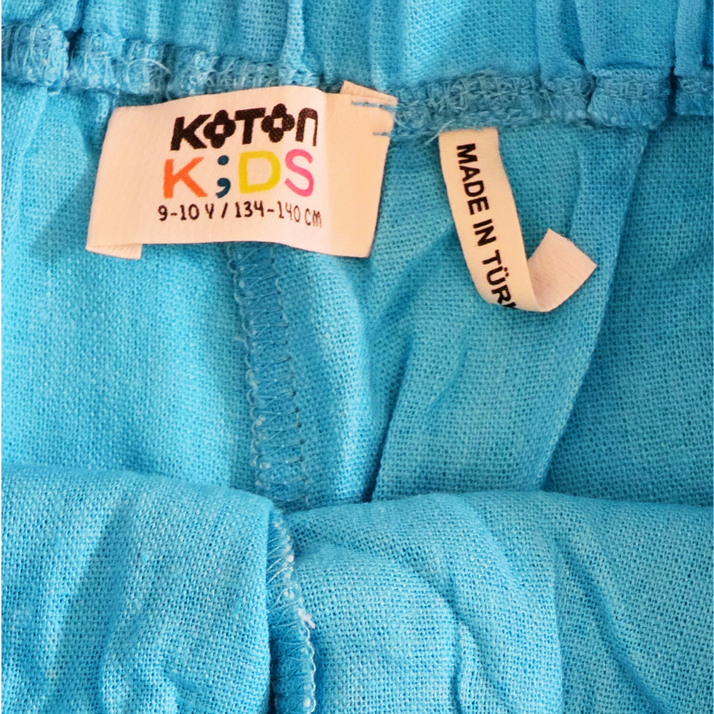 C - Short en coton 9-10 ans #101