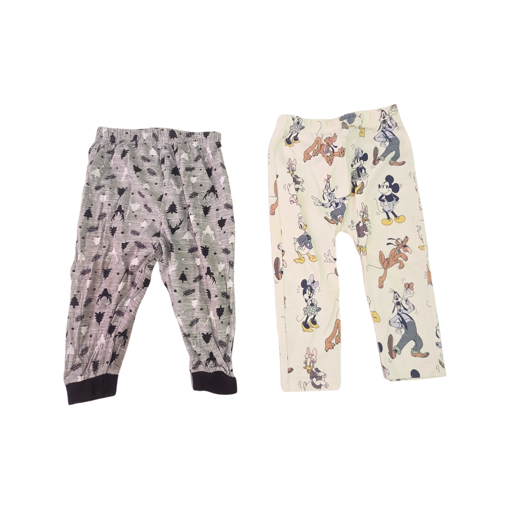 C - Lot de 2 leggings 2 ans #325