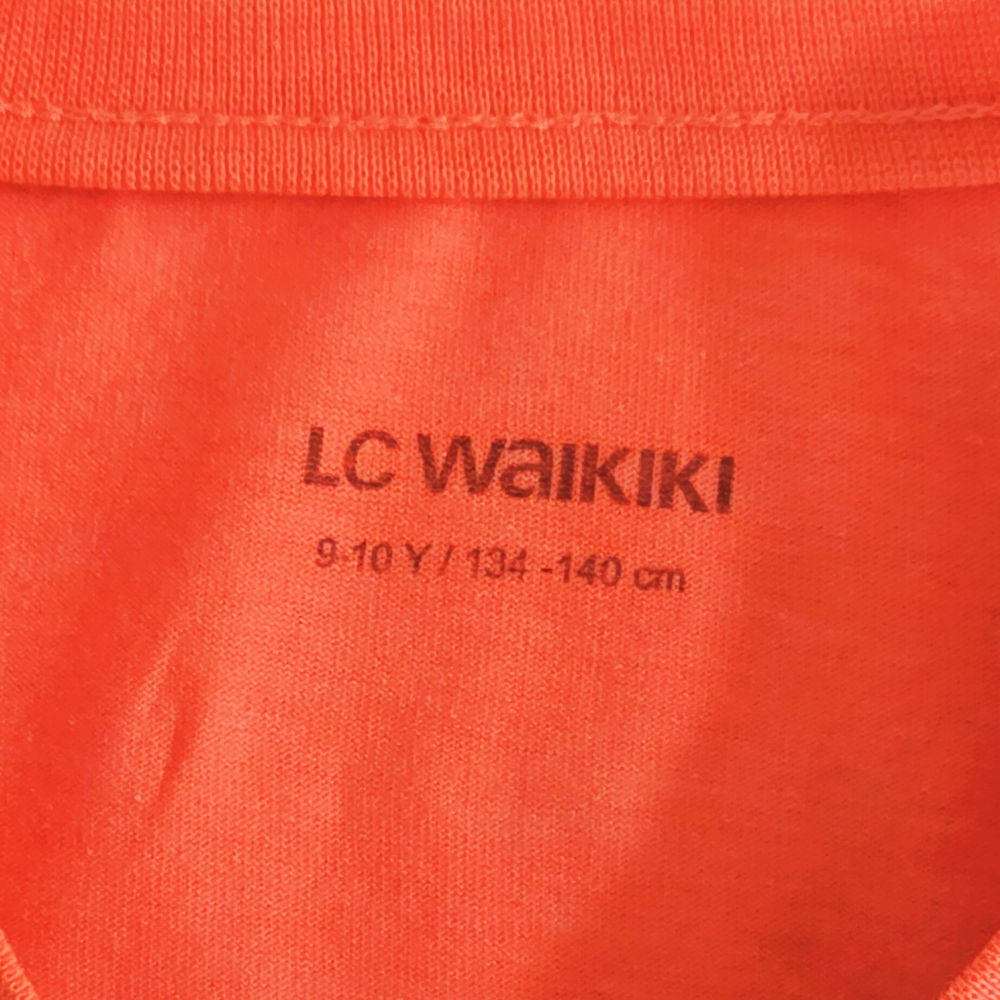 C - Tshirt coton orange 9-10 ans #127