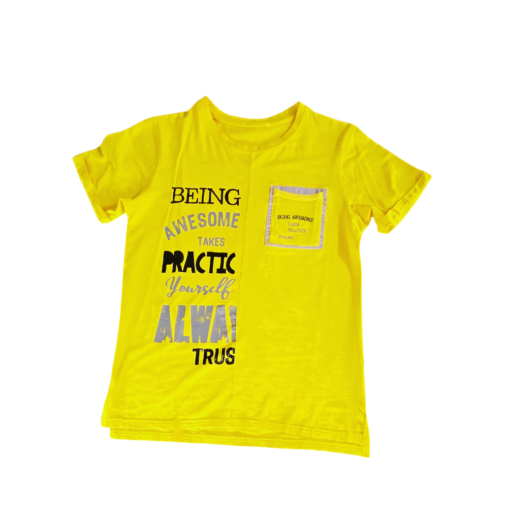 C - T-shirt coton 9-10 ans #128