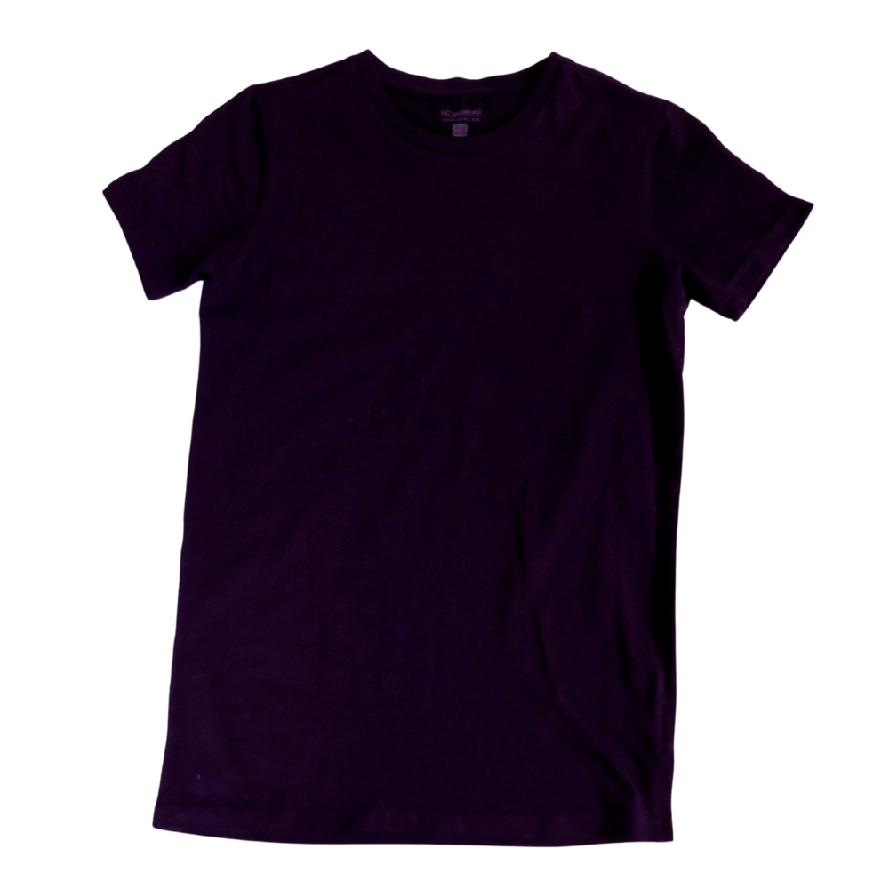 B - T-shirt coton noir 11-12 ans #135