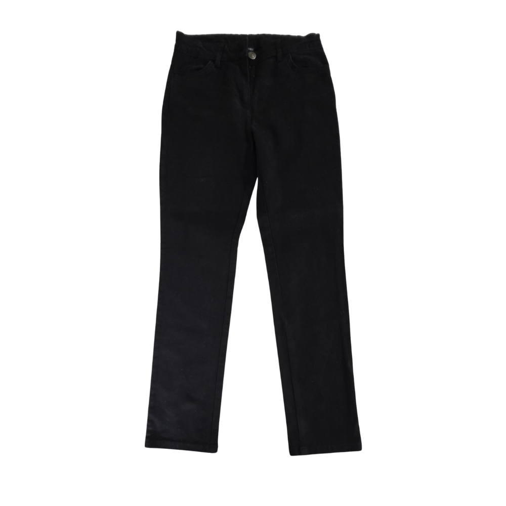 B - Jean slim fille 11-12 ans noir #142