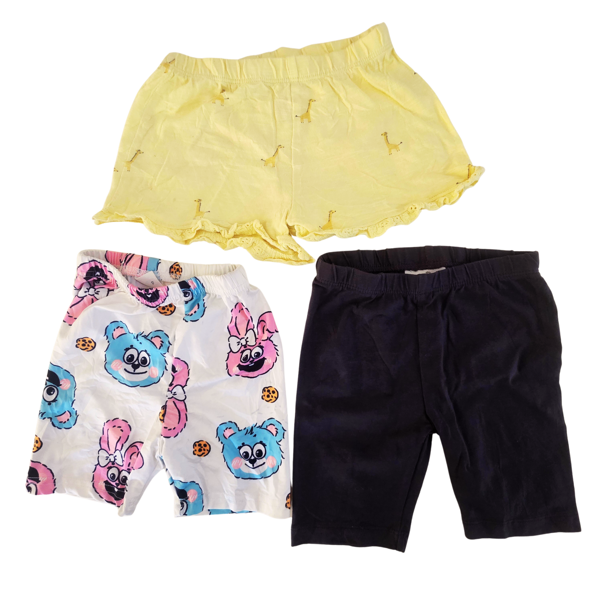C - Lot de 3 short leggings 2 ans #319