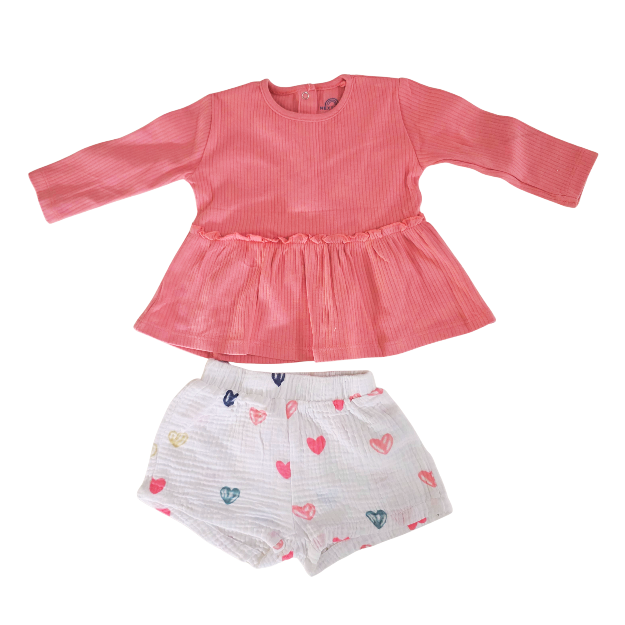 B - Ensemble coton 3 / 6 mois #232