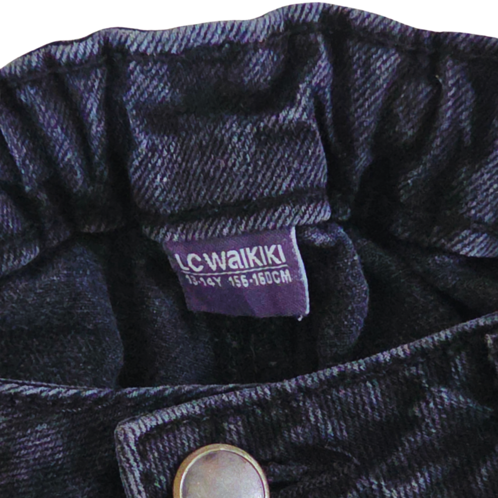 C- Jean vintage jambe large 13-14 ans #144