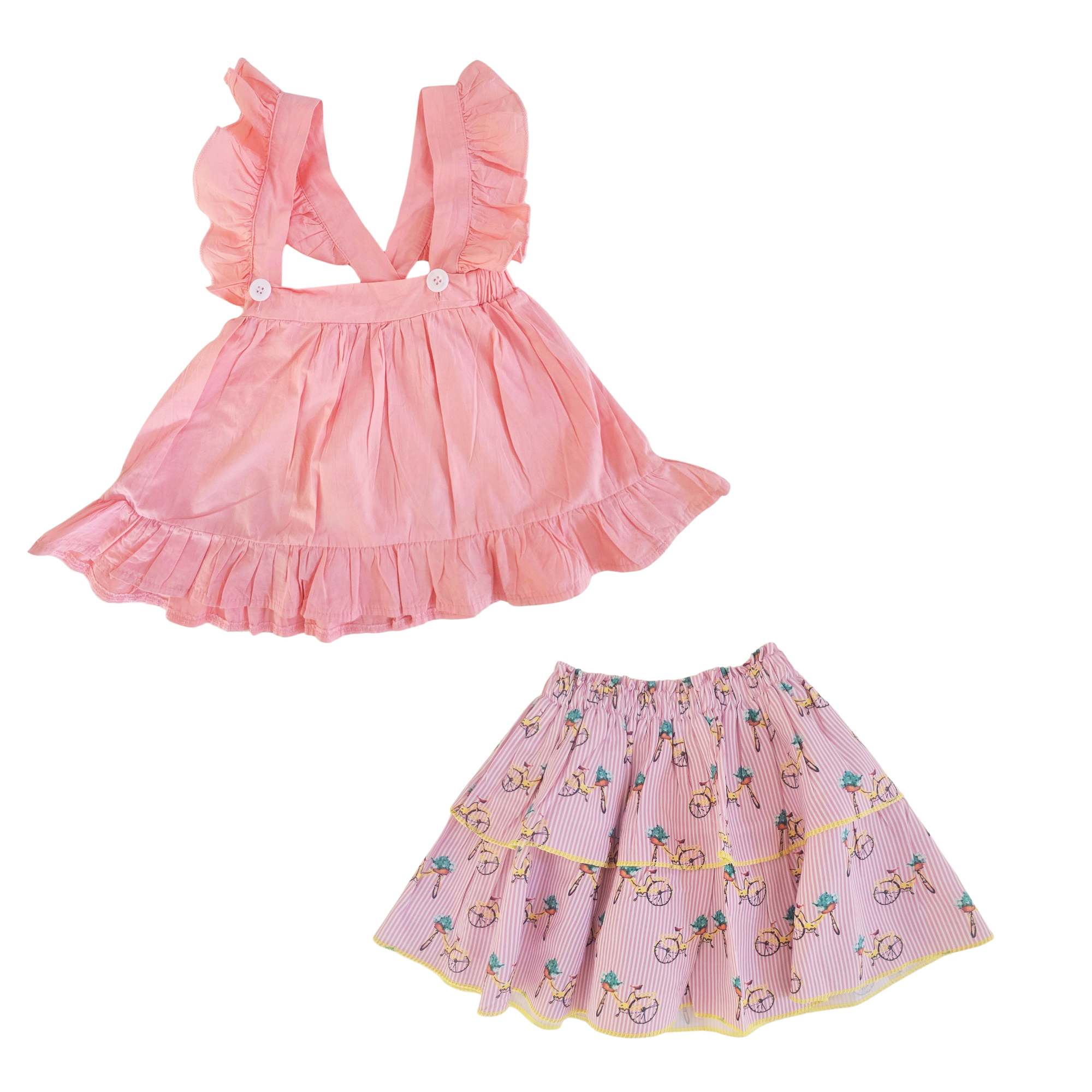 B - Lot de 2 jupes 4 ans #308