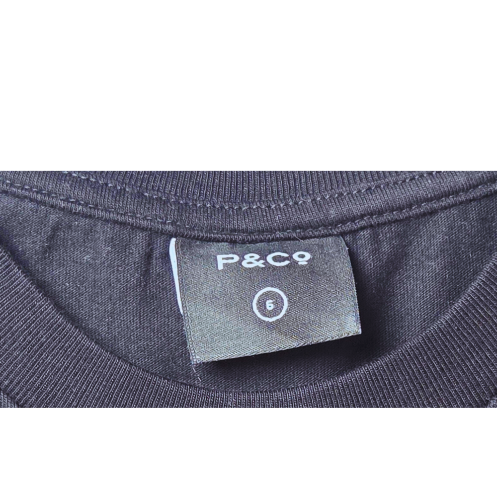 B - T-shirt coton noir 9- 10 ans #156