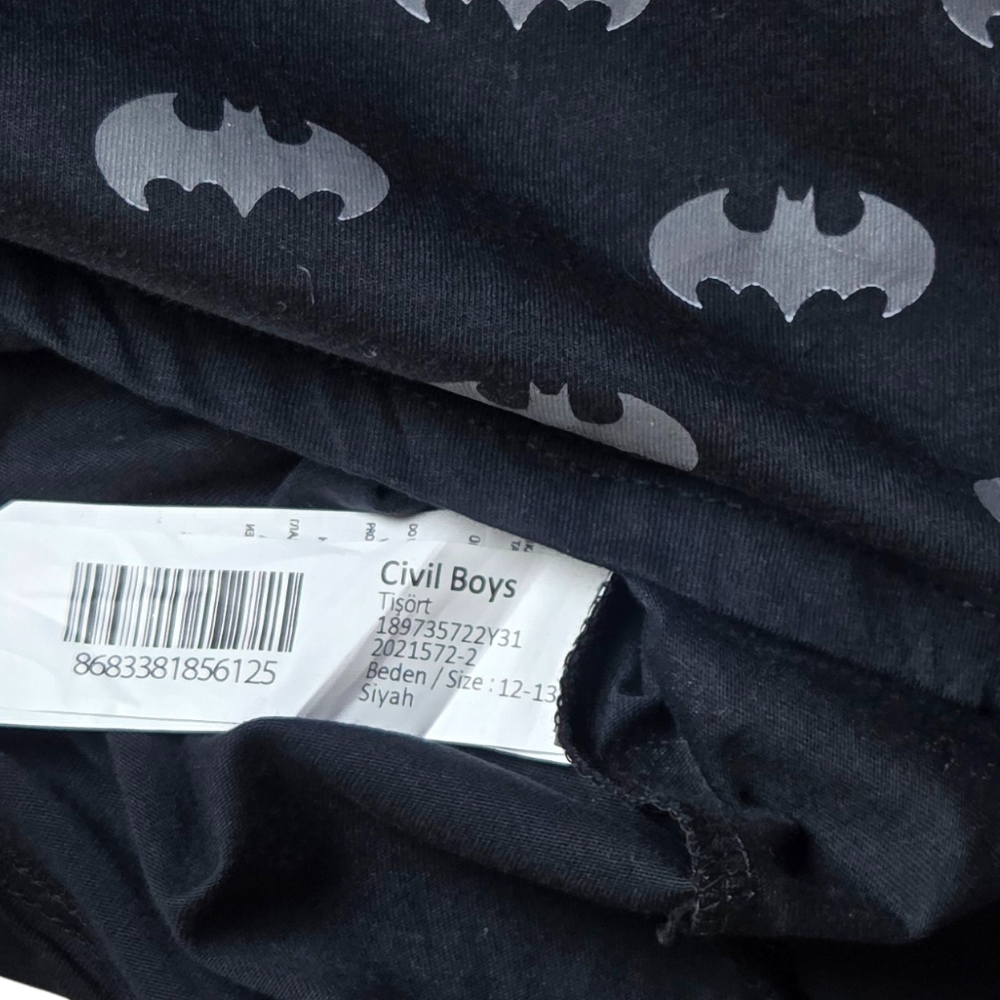 B - T-shirt Batman 11 - 12 ans #153