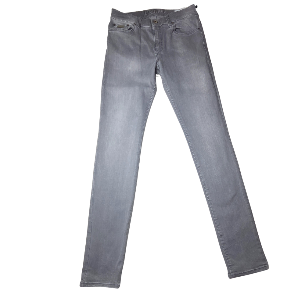 B - jean gris unisex slim 15 ans #176