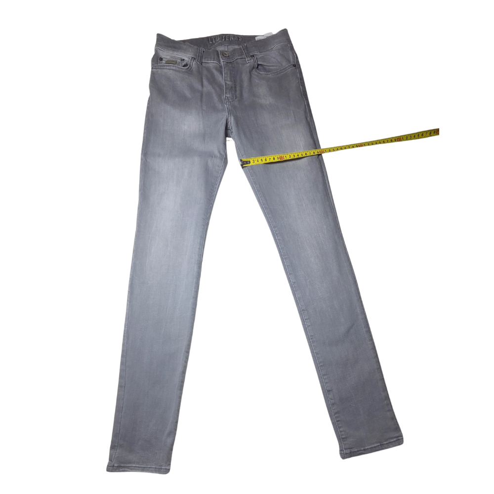 B - jean gris unisex slim 15 ans #176