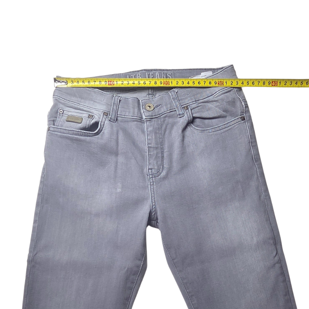 B - jean gris unisex slim 15 ans #176