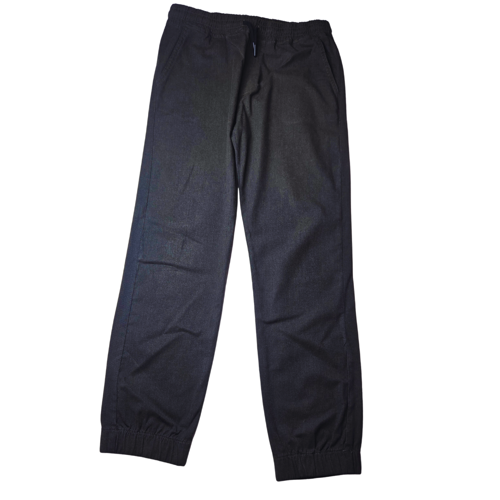 B - Pantalon taille élastique marron 12- 13 ans #179