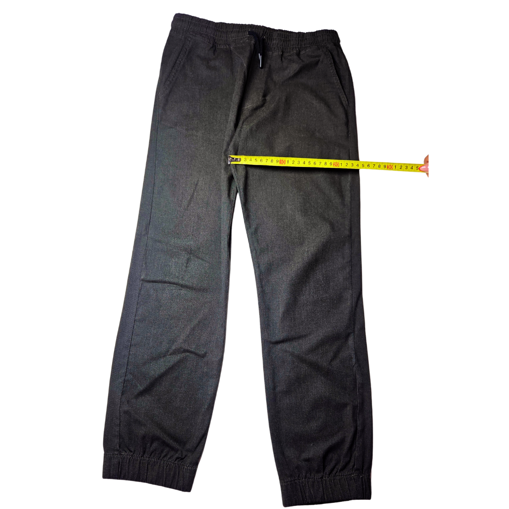 B - Pantalon taille élastique marron 12- 13 ans #179