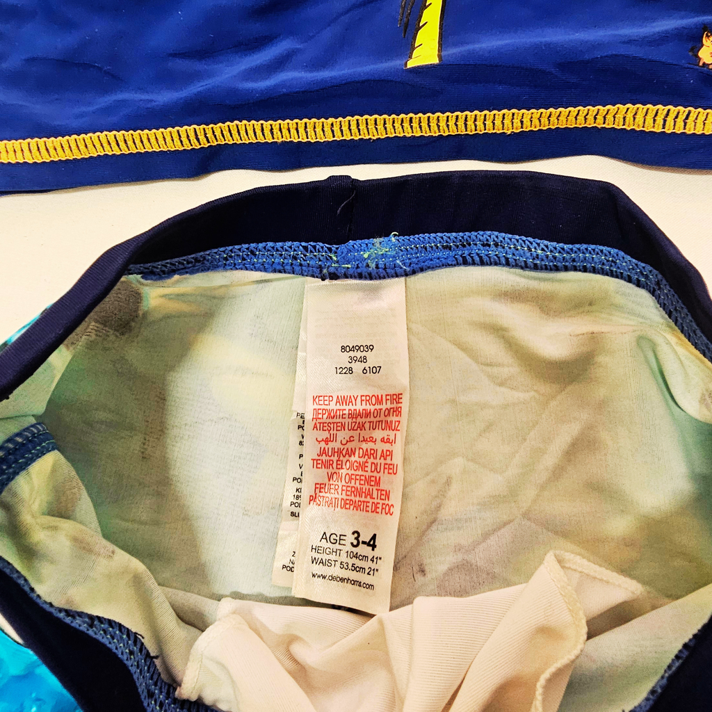 B - maillot de bain 3-4 ans #432