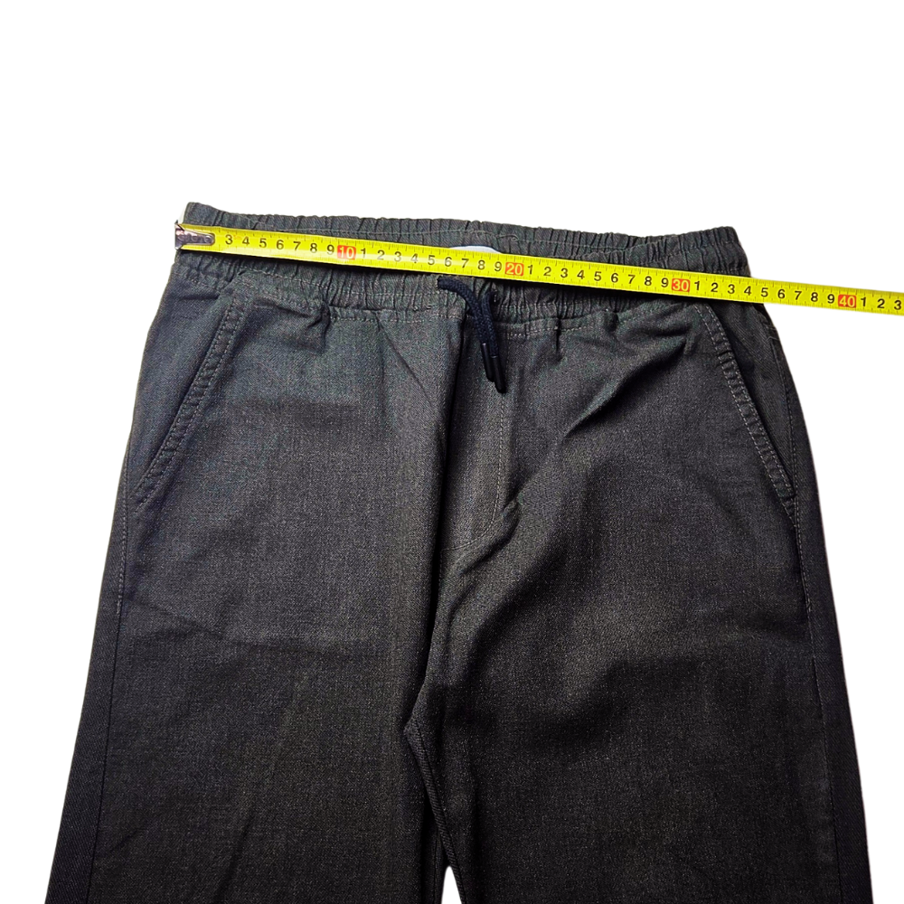 B - Pantalon taille élastique marron 12- 13 ans #179