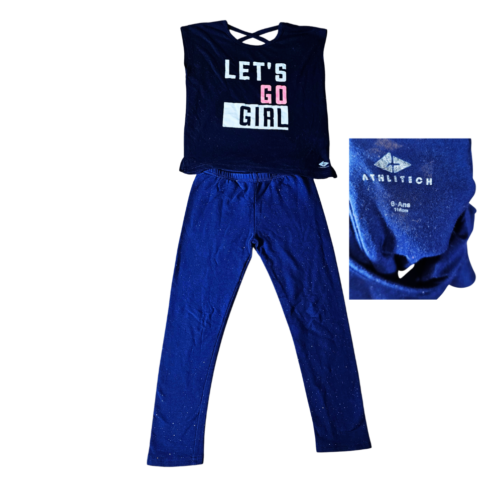 Ensemble coton 6 ans #582