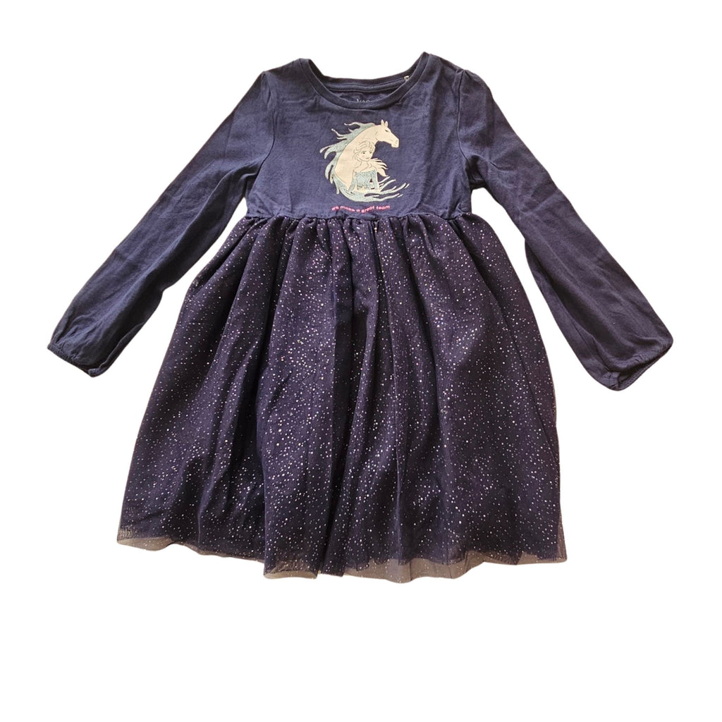 B - Robe Reine de neige 4 - 5 ans  #362
