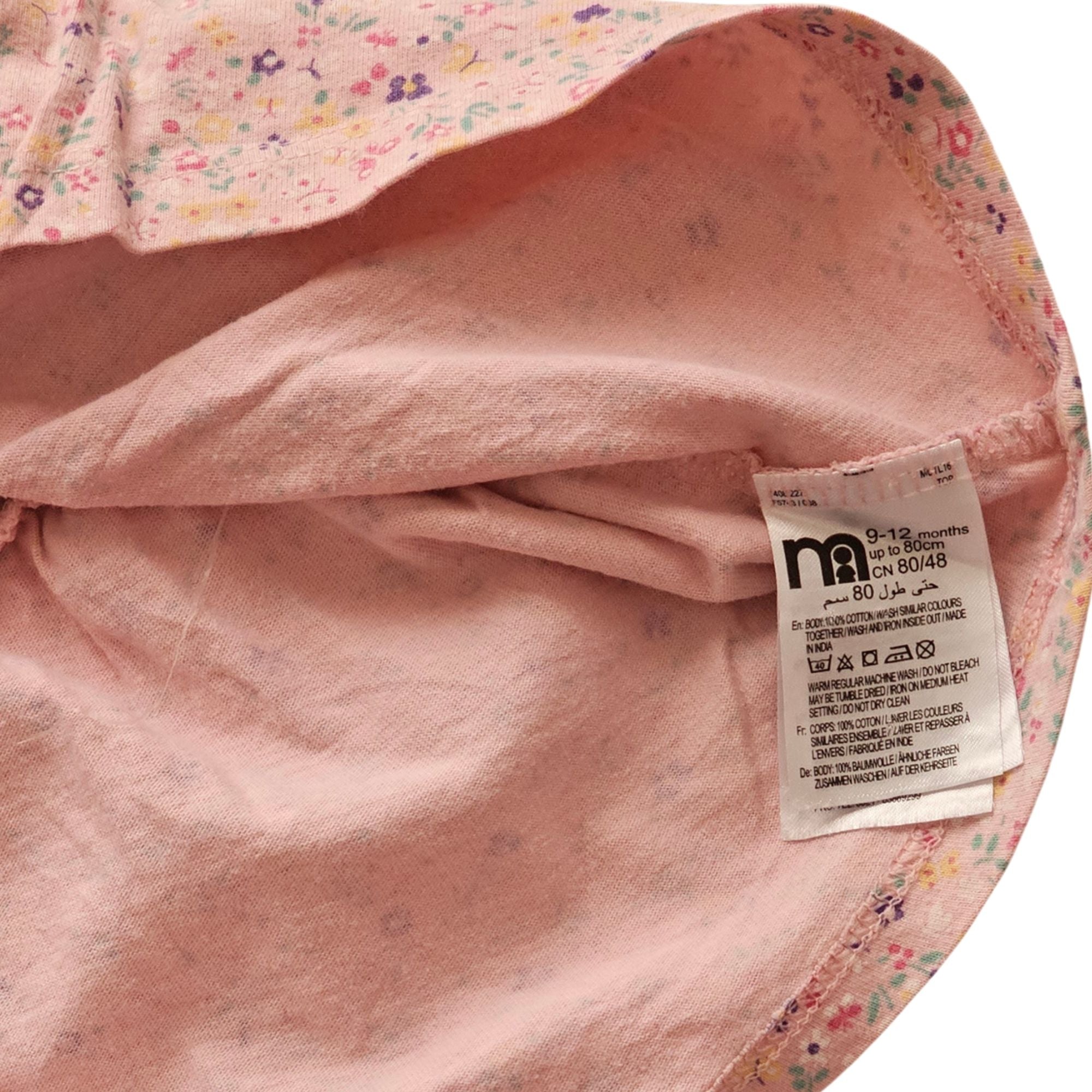 B - Lot de 2 robes 9 - 12 mois  #363