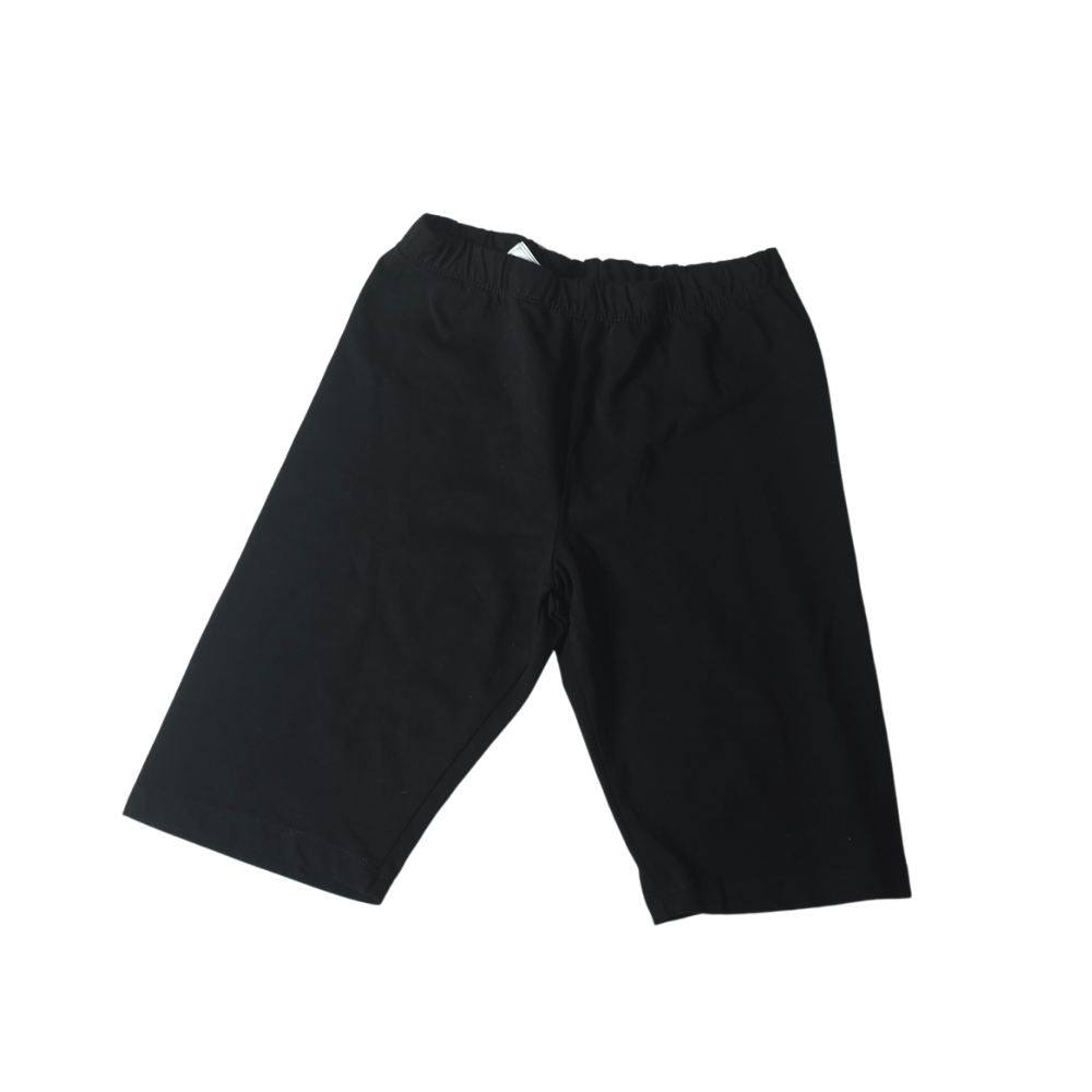 B - leggings short coton noir 9 - 10 ans # 192