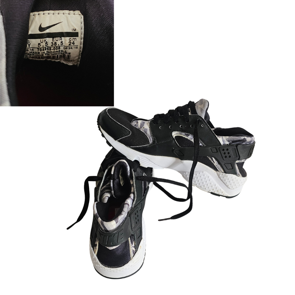 Nike Air Huarache Run Print  taille 38.5 #462
