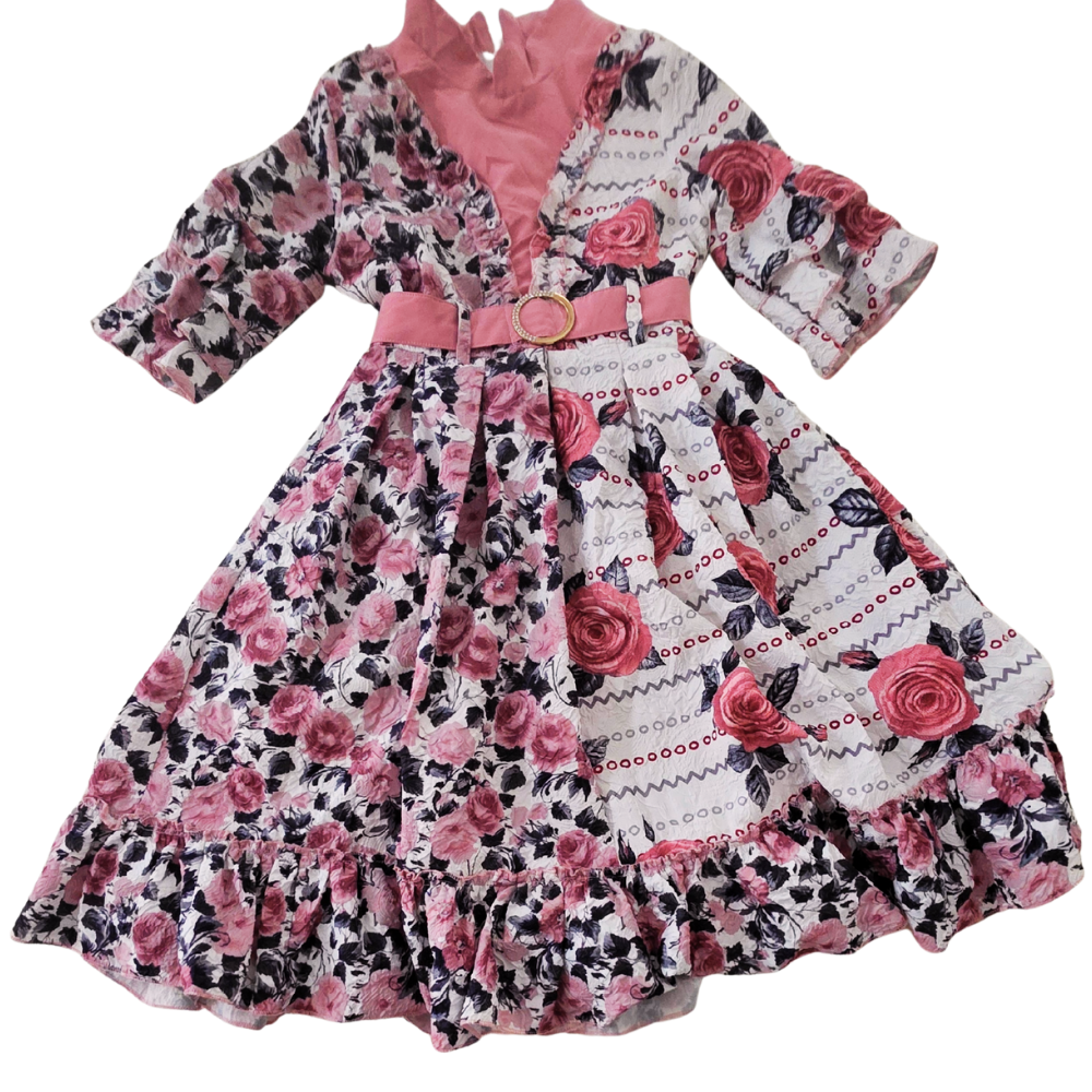 C - Robe fleuris 10 ans #54