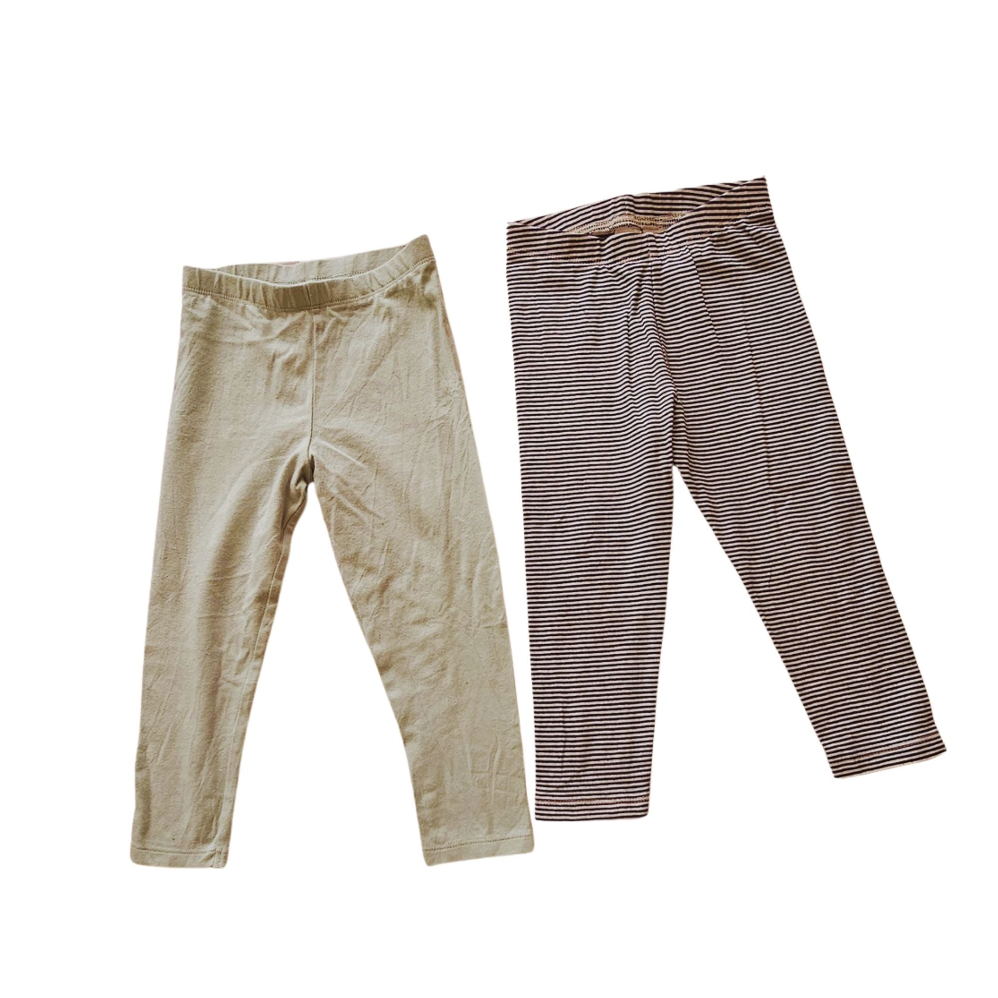 B - Lot de 2 leggings 12 - 18 mois #373