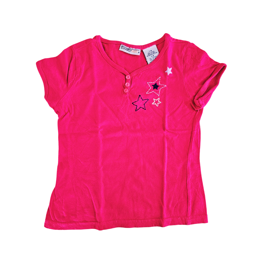C - Haut rose 7/8 ans ans #497