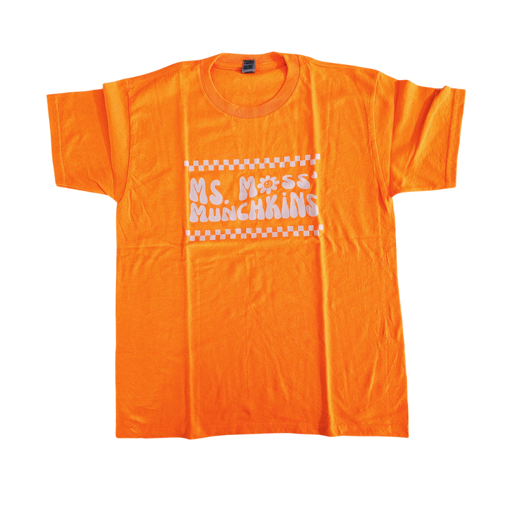 C -  t-shirt orange vif  10 / 12 ans #499