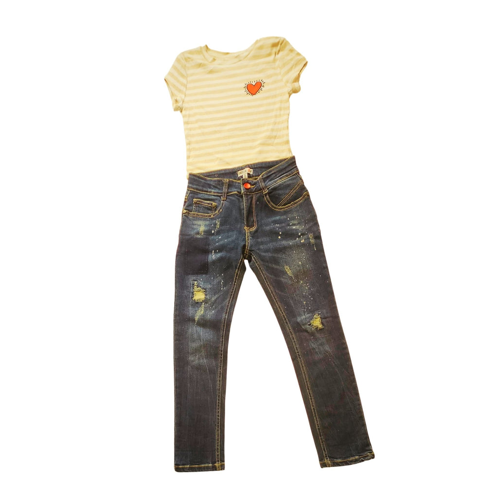B - Ensemble jean 6 - 7 ans #377