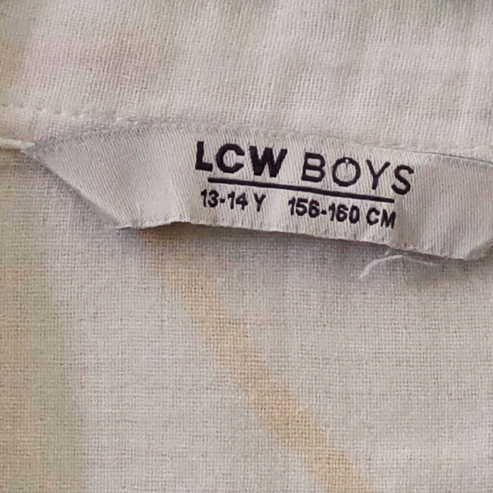 B - Chemise 13 - 14 ans à  manches courtes à  motifs de palmiers #60